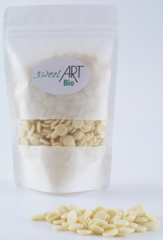 Bio Schokolade 500 g - Weiss von sweetART